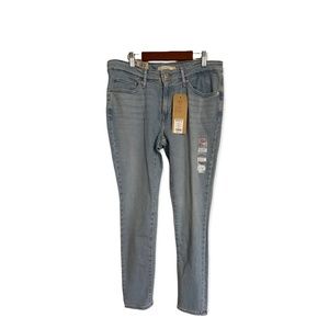 Levi Strauss 711 Skinny Midrise 10 short Jeans New with Tags
